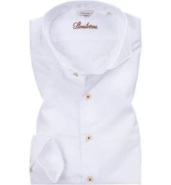 Stenströms Hemd 675221/1467/000 Slimline, Feintwill, Weiß