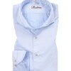 Stenströms Hemd 675221/1467/100 Fitted Body, Feintwill, Bleu, Blau