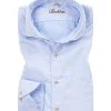 Stenströms Hemd 775221/1467/100 Slimline, Feintwill, Bleu, Blau