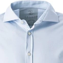 DESOTO Hemd Hai 21008-3/051 Modern Fit, Jersey, Bleu, Hellblau 7 DESOTO Hemd Hai 21008-3/051 Modern Fit, Jersey, Bleu, Hellblau -hemdenverkauf 295613 norm2