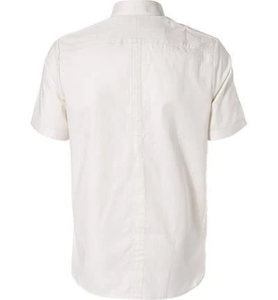 Fred Perry Hemd M3531/129 Kurzarmhemd, Baumwolle, Creme, Snow white 2 Fred Perry Hemd M3531/129 Kurzarmhemd, Baumwolle, Creme, Snow white – Bild 2