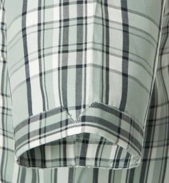 Fred Perry Hemd M3532/959 Kurzarmhemd, Oxford, Mintgrün-grau kariert, Silver blue -hemdenverkauf 296021 norm4