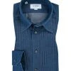 ETON Hemd 0804/81532/28 Jeanshemd, Slim Fit, Baumwolle, Blau
