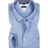 Tommy Hilfiger Hemd MW0MW03745/474 Slim Fit, Baumwolle, Hellblau meliert, Blau