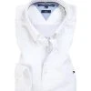 Tommy Hilfiger Hemd MW0MW03745/100 Slim Fit, Baumwolle, Weiß