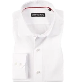 rosso e nero Hemd 1003/1718/00 Tailor Fit, Baumwolle, Weiß