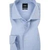 Strellson Hemd Santos 30011722/439 Slim Fit, Baumwolle, Hellbau, Blau