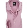 Strellson Hemd Sereno 30011630/680 Slim Fit, Oxford, Rosa-weiß meliert, Rot