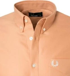 Fred Perry Hemd M3531/G05 Kurzarmhemd, Oxford, Apricot, Aprikose 8 Fred Perry Hemd M3531/G05 Kurzarmhemd, Oxford, Apricot, Aprikose -hemdenverkauf 299326 norm3
