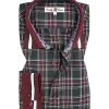 Lucky de Luca Hemd Stanley 61443/1 Baumwolle, Rot-anthrazit kariert, Rot