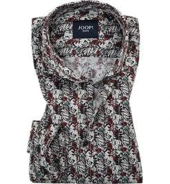 JOOP! Hemd JJSH-04Hanjo-W 30011810/601 Fil á Fil, Hellgrau gemustert, Multicolor