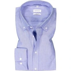 Seidensticker Hemd 117632/13 Regular Fit, Oxford, Blau, Hellblau