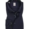 Jacques Britt Hemd Como Mix 463101/19 Slim Fit, Twill, Navy, Dunkelblau