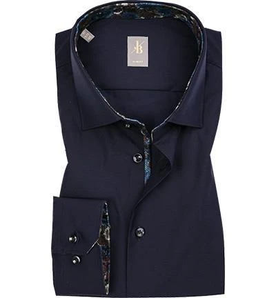 Jacques Britt Hemd Como Mix 463101/19 Slim Fit, Twill, Navy, Dunkelblau 1 Jacques Britt Hemd Como Mix 463101/19 Slim Fit, Twill, Navy, Dunkelblau