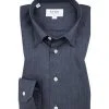 ETON Hemd 3991/61511/26 Slim Fit, Twill, Dunkelblau, Blau