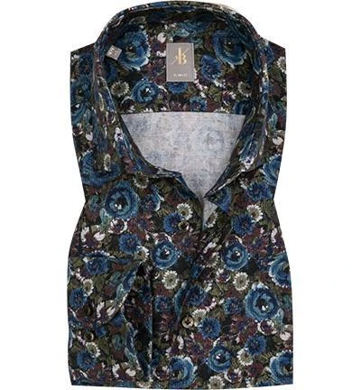 Jacques Britt Hemd Siena 463220/17 Slim Fit, Flanell, Multicolor, Blau 1 Jacques Britt Hemd Siena 463220/17 Slim Fit, Flanell, Multicolor, Blau