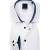 Daniel Hechter Hemd 60220/55982/1 Modern Fit, Baumwolle, Weiß