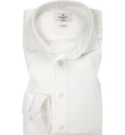 HACKETT Hemd HM306691/802 Slim Fit, Cord, Weiß