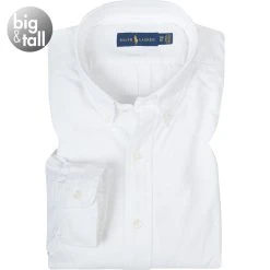 Polo Ralph Lauren Hemd 711548535/006 Big&Tall, Oxford, Weiß