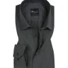 Venti Modern Fit Kent 001480/706 Hemd, Moden Fit, Popeline, Dunkelgrau