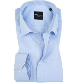 Venti Kent Modern Fit 72 EL 001482/115 Hemd, Baumwolle, Extra langer Arm, Hellblau, Blau