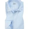 Stenströms Hemd 602771/1610/102 Fitted Body, Twill, Hellblau gestreift, Hellblau