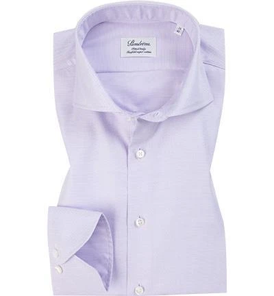 Stenströms Hemd 602111/5502/570 Fitted Body, Baumwolle, Flieder, Lila 1 Stenströms Hemd 602111/5502/570 Fitted Body, Baumwolle, Flieder, Lila
