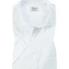 Stenströms Hemd 601934/1467/000 Kurzarmhemd, Fitted Body, Twill, Weiß