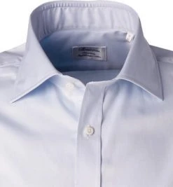 Stenströms Hemd 601934/1467/100 Kurzarmhemd, Fitted Body, Twill, Hellblau -hemdenverkauf 309307 norm2
