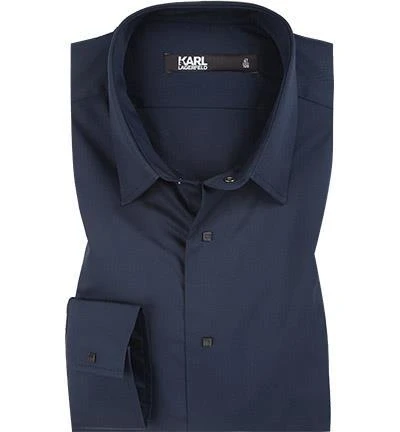 KARL LAGERFELD Hemd 605000/61/500699/690 Modern Fit, Popeline, Navy, Marine 1 KARL LAGERFELD Hemd 605000/61/500699/690 Modern Fit, Popeline, Navy, Marine