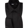 KARL LAGERFELD Hemd 605008/60/500699/990 Modern Fit, Popeline, Schwarz