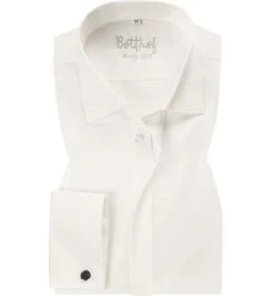 Botthof Hemd Body Slim UMA Hai 52-90-07-460/12 Slim Fit, Popeline, Creme, Ecru