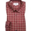 ETON Hemd 3554/61811/55 Super Slim Fit, Twill, Rot kariert, Rot