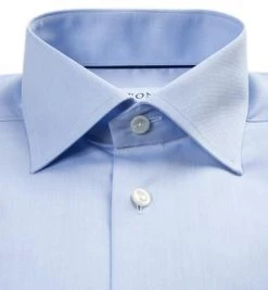 ETON Hemd 3000/79811/21 Super Slim Fit, Twill, Hellblau -hemdenverkauf 310054 norm2