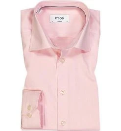 ETON Hemd 3000/79811/80 Super Slim Fit, Twill, Rosa