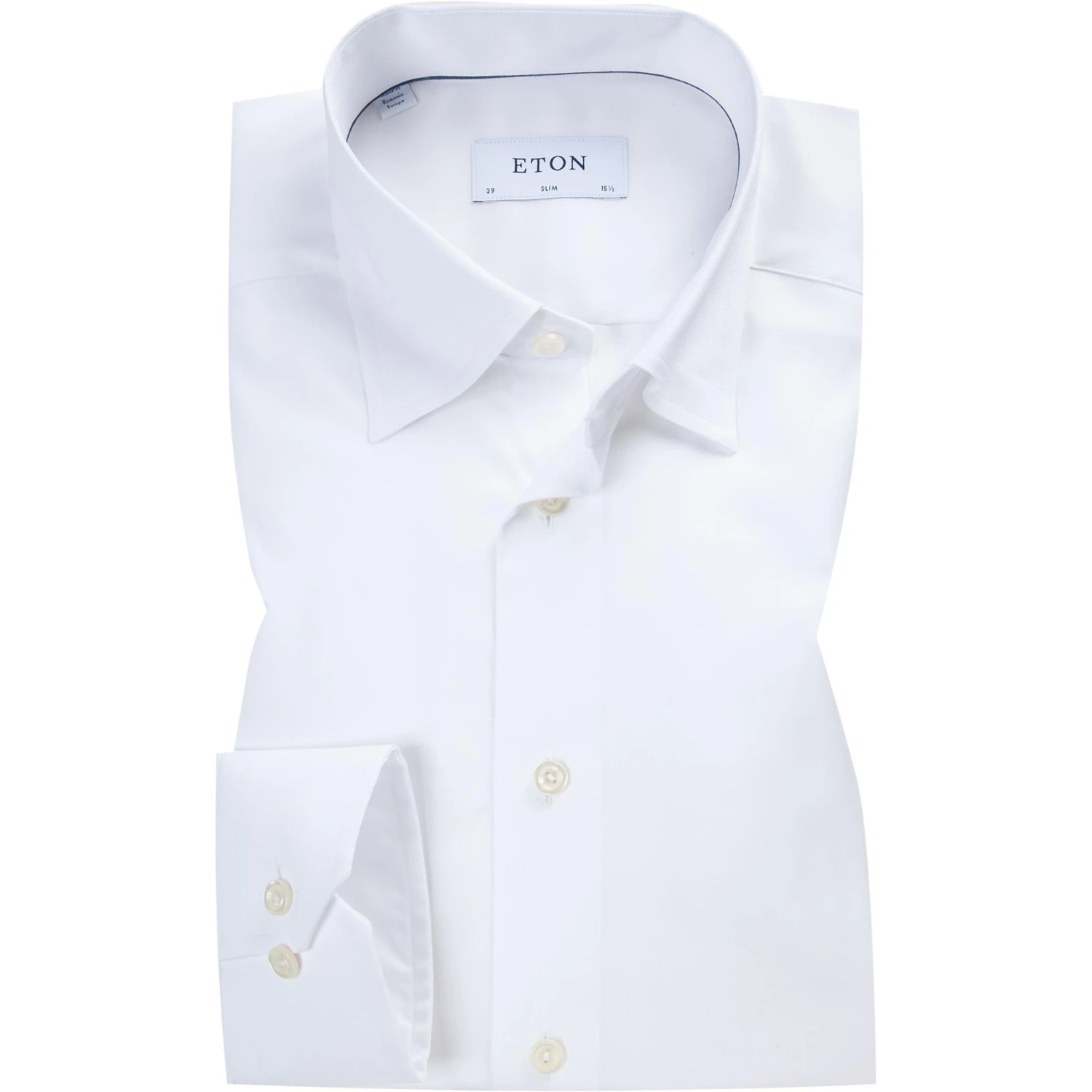 ETON Hemd 3000/61511/00 Slim Fit, Twill, Weiß 1 ETON Hemd 3000/61511/00 Slim Fit, Twill, Weiß