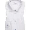 ETON Hemd 3000/00516/00 Slim Fit, Twill, Weiß