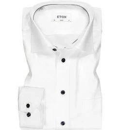 ETON Hemd 3000/00169/00 Classic Fit, Twill, Weiß