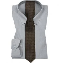 OLYMP/JOOP! Kombi 2080/64/60+30006892/305 Hemd mit Krawatte, Mittelgrau