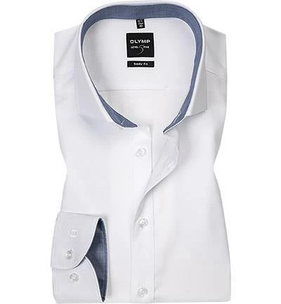 OLYMP Level Five Body Fit 0531/64/00 Hemd, Baumwoll-Stretch, Weiß 1 OLYMP Level Five Body Fit 0531/64/00 Hemd, Baumwoll-Stretch, Weiß