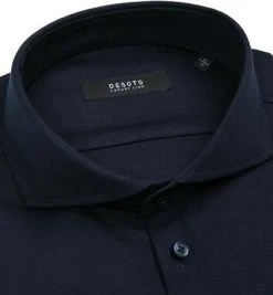 DESOTO Luxury Hemd Hai 10008-30/051 Jersey, Nachtblau -hemdenverkauf 312242 norm2
