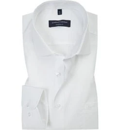 CasaModa Hemd 006530/000 Modern Fit, Popeline, Weiß