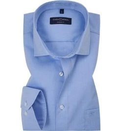 CasaModa Hemd 006530/115 Modern Fit, Popeline, Hellblau, Himmelblau