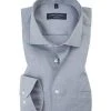 CasaModa Hemd 006530/705 Modern Fit, Popeline, Hellgrau