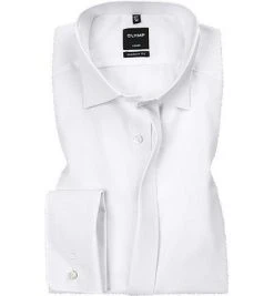 OLYMP Luxor Modern Fit 0709/65/00 Hemd, Baumwolle, Weiß