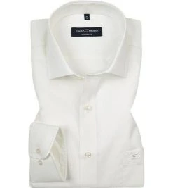CasaModa Hemd 006532/002 Modern Fit, Baumwolle, Extra langer Arm, Offwhite, Besh