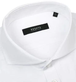 DESOTO Luxury Hemd Hai 10008-30/001 Jersey, Weiß -hemdenverkauf 312908 norm2