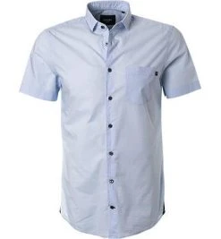 JOOP! Hemd HaskoK_1_2-W 30009255/450 Kurzarmhemd, Popeline, Hellblau