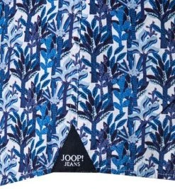 JOOP! Hemd Hasko 30014414/410 Kurzarmhemd, Popeline, Blau gemustert, Royal -hemdenverkauf 313370 norm3