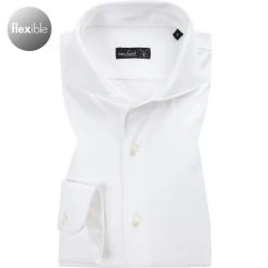 van Laack Hemd Meisterwerk 180031/M-PER-L/000 Jersey, Weiß